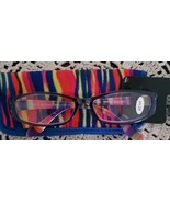 Multi Colored ~ Plastic Frame ~ Reading Glasses ~ +1.25 ~ Becky ~ NS0513... - $20.00