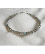 Labradorite Black Color Bracelet for Men, Women, Girls, - $58.95