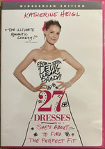 27 Dresses (DVD, 2008, Widescreen Edition) Katherine Heigl - £6.31 GBP