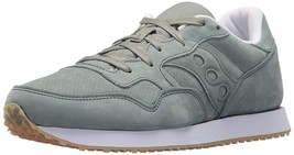 Saucony Originals Hombre Verde Nubuck Cuero Dxn Trainer CL Zapatillas de Running - £38.81 GBP