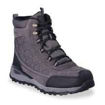 Mens Winter Snow Boots 3M Insulated Shoes Gray Black  9 Ozark Trail Waterproof - £31.59 GBP