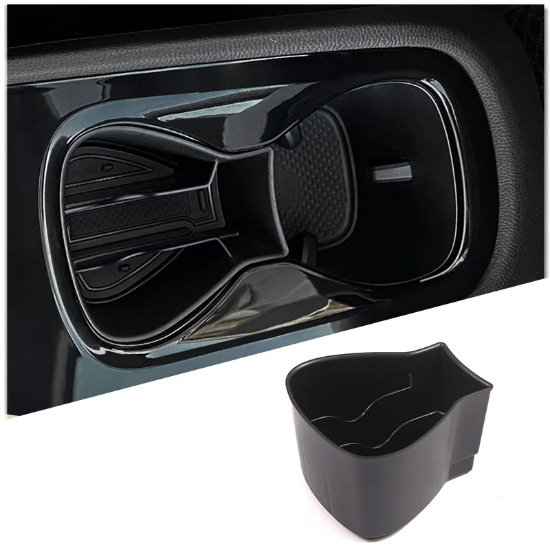 Car Central Control Water Cup Storage Box Organizer Holder for Volkswagen VW - £18.57 GBP