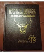 Bull Run:  1995-96 Chicago Bulls Leather Bound book signed by Jordan COA - £5,979.31 GBP