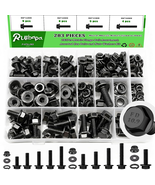 283-Piece Metric Flange Bolt &amp; Nut Assortment Kit, M6–M10, 10.9 Zinc Coated - $27.07