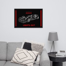 F1 Gift, Formula 1 art, Formula 1 Wall art, Formula 1 Poster, F1 Poster, F1 Fram - £50.26 GBP