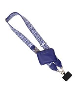 Clip &amp; Go Phone Crossbody Strap Zipper RFID Pouch Diamond Pattern Royal ... - €31,05 EUR
