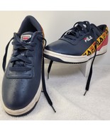 FILA ORIGINAL FITNESS TAPE Navy Yellow Red 1FM00475-638 Casual Sneakers SIZE 8 - $429.30 MXN