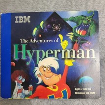 Vintage 1995 IBM The Adventures Of Hyperman IBM PC Windows 3.1 CD-ROM - £8.49 GBP