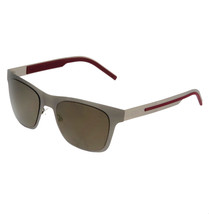 DIOR HOMME 0189S Square Ruthenium Red Gold Mirrored Metal Sunglasses MWNHJ 0189 - £139.55 GBP