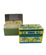 2 Vintage 1970s -1980s Metal Recipe Box FULL of Written, Typed &amp; Clipped... - $32.65