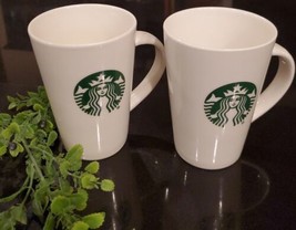Starbucks Coffee Collectible Iconic 12 FL OZ Ceramic Travel Mug Tumbler Lot Of 2 - £14.75 GBP
