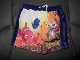 Disney Finding Nemo Swim Shorts (UV50; Boardies) Size 6/9 Months Boy&#39;s EUC - £12.76 GBP