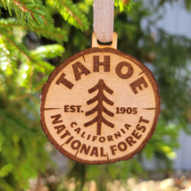 Tahoe National Park Wood Ornament 3&quot; Christmas Ornaments California Balt... - £14.89 GBP