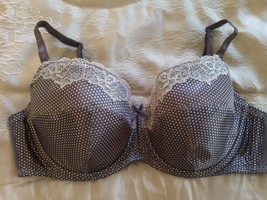 F&amp;F padded underwired satin bra uk 38C  usa 38B   euro 85C   france 100C - $13.96