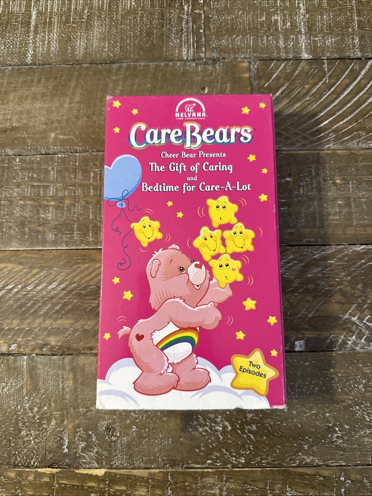 Cares Bears The Gift Of Caring/Bedtime For Care A Lot VHS - $29.58