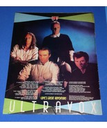 Ultravox No1 Magazine Photo Clipping Vintage October 1984 UK Howard Jone... - $14.99