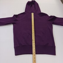 American Eagle Outfiters Women's Purple Hoodie Pullover Sweatshirt Size Medium image 7