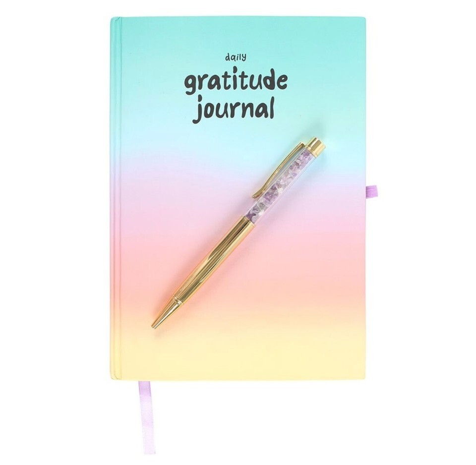 Gratitude Journal with Amethyst Pen Item image 4