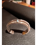 Sterling Silver, Ancient Bronze with Kingman Turquoise Accents - $201.17 CAD
