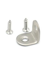 Fujiyuan 5 PCS 20mm x 16mm Hinge Corners Stainless Steel Corner Brace Jo... - $4.07