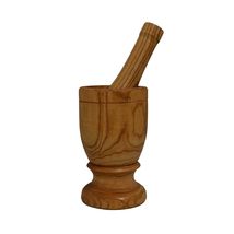 Imusa Usa Small Wood Mortar &amp; Pestle - £10.70 GBP