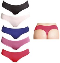 Besame Women Pantie Lace Hipster Underwear Mid Rise Lingerie 5 Pack - £20.53 GBP