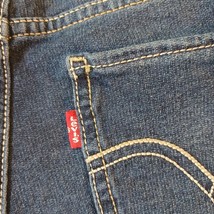 Levis Women's Size 14 Reg The Knit Jeans Blue Denim Stretch Elastic Waist Girls image 6