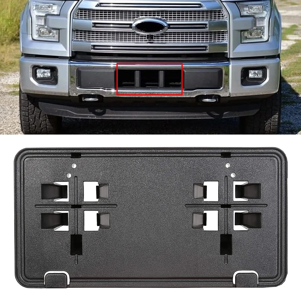 License Plate Bumper Mounting cket Fe Holder For F150 2015 2016 2017 FL3Z-17A385 - £105.42 GBP