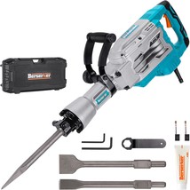 Berserker 30-Pound Demolition Jack Hammer with 1-3/16&quot; Hex Scaling Chise... - $455.93