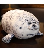 20CM Angry Blob Seal Pillow Chubby 3D Novelty Sea Lion Doll Plush Toy - ... - £7.23 GBP