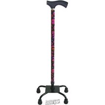 switch sticks Adjustable Quad Cane - Walking Stick Circles - £30.29 GBP