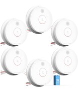 6 Pack SITERWELL Smoke Detector  Hardwired Interconnected Smoke Detector... - €76,72 EUR 6 Pack SITERWELL Smoke Detector  Hardwired Interconnected Smoke Detector... - €76,72 EUR