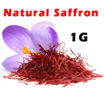 Organic Red Saffron Spice Flower Natural Pure Azafran 1G الزعفران الأصلي - £10.82 GBP