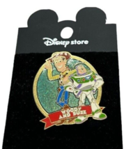Japan Disney Store Toy Story Sparkle Pin Woody Buzz Lightyear Disney Pin... - $29.73