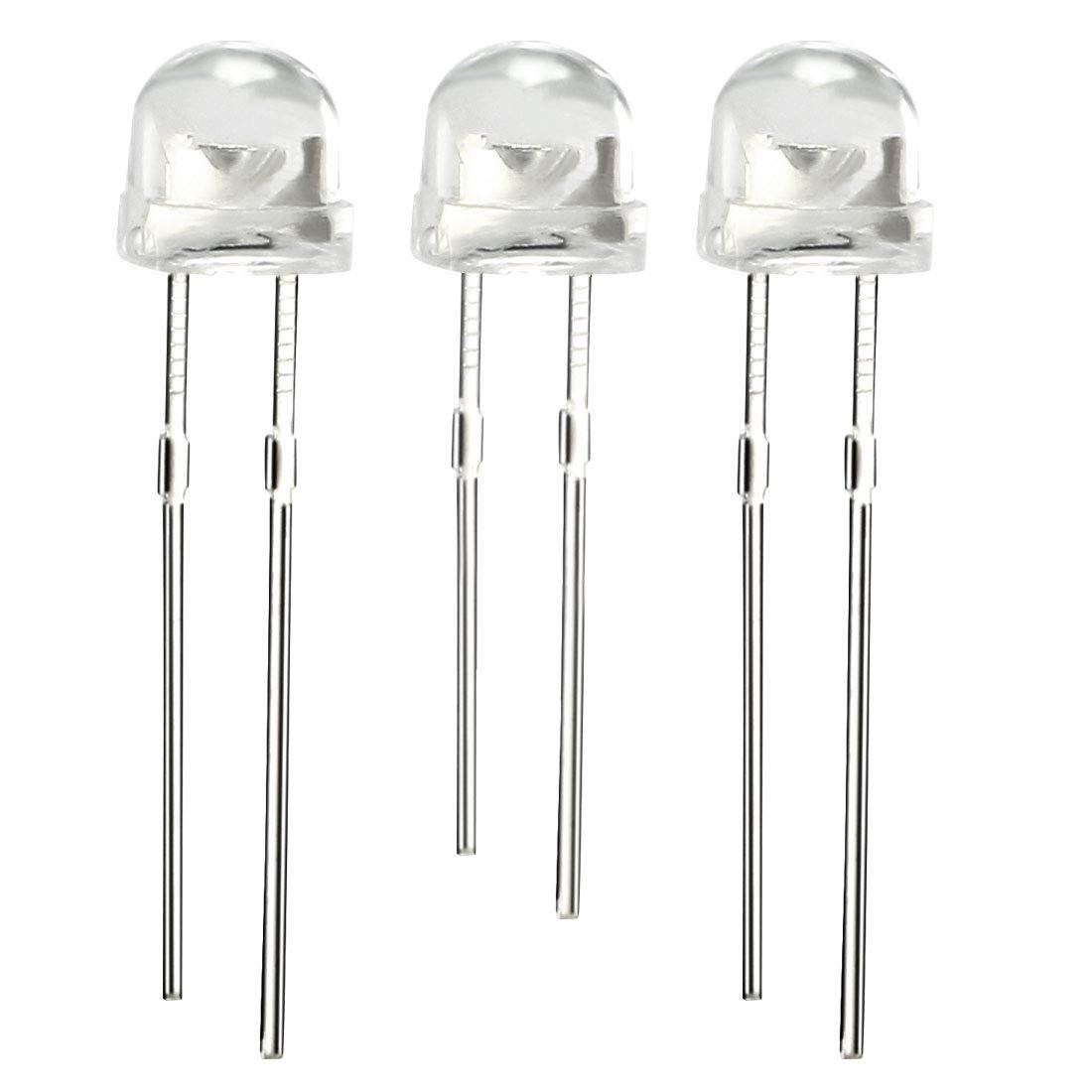 20Ma Red Green Blue Yellow White Led Diode Light Clear Straw Hat Lightin... - $35.95