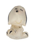 Vintage Squeak toy Black and White Dog Looks Like Snoopy Stahlwood - £3.50 GBP