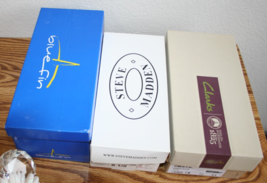 Steve Madden Clarks Blue Fin Empty Shoe Boxes Replacement Storage Organizer - $14.70