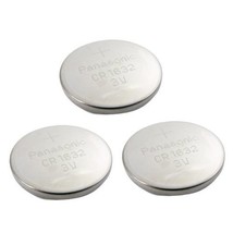 3pcs Panasonic CR1632 Cr 1632 3v Coin Lithium Battery, Remote Keyless Entry Tran - £7.68 GBP