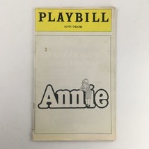 1978 Playbill Annie by Mike Nichols, Michael Price at Alvin Theatre - $19.00