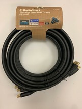 12&#39; TRIPLE HDMI Cables High Speed with Ethernet TV BLU-RAY CABLE DVD 4K ... - $34.99