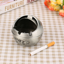 Compact Round Car Ashtray – Travel-Friendly, Ideal Gift &amp; Home Décor - $335.25 MXN