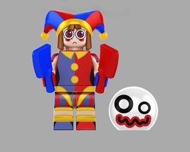 Pomni The Amazing Digital Circus Cartoon  Minifigure Custome - $6.87