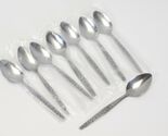 Rogers La Spana Teaspoons 6" Stainless  Lot of 8  NEW - $29.39