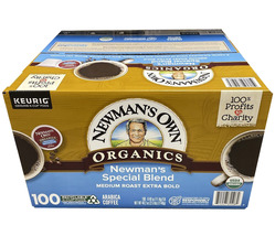 Newman’s Own SHOMALISR715 100 K-Cup Extra Bold Blend Coffee - £48.15 GBP