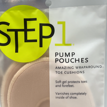 STEP 1 Pump Pouches Wraparound Toe Cushions, 1 Pair, Fits Heels, Ballet - $6.31
