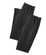 Vivance Active Pack 2 Elastisch Capri Hose Schwarz UK 26 (fm45-5) - $25.73