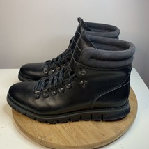 Cole Haan Zero Grand Men’s Size 9.5 M Hiker Boot Black Leather Style C30403 - £31.37 GBP