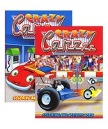 JUMBO CRAZY CARZZZ Coloring &amp; Activity Books | 2-Titles - £7.07 GBP+