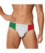 Mondxflaur Italy Flag Swim Briefs Sexy Swimming Trunks Quick Dry Soft Athletic - $19.99