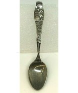 Vintage .925 Sterling SILVER Spoon SARATOGA INDIAN AND TURTLE SP-01-08 - $262.09 CAD